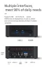 SZBOX ZX03 PRO Intel twin Lake N150 Mini PC Windows 11 DDR4 8GB 256GB 16GB 512GB WiFi5 BT4.2 Desktop PC Gamer 6