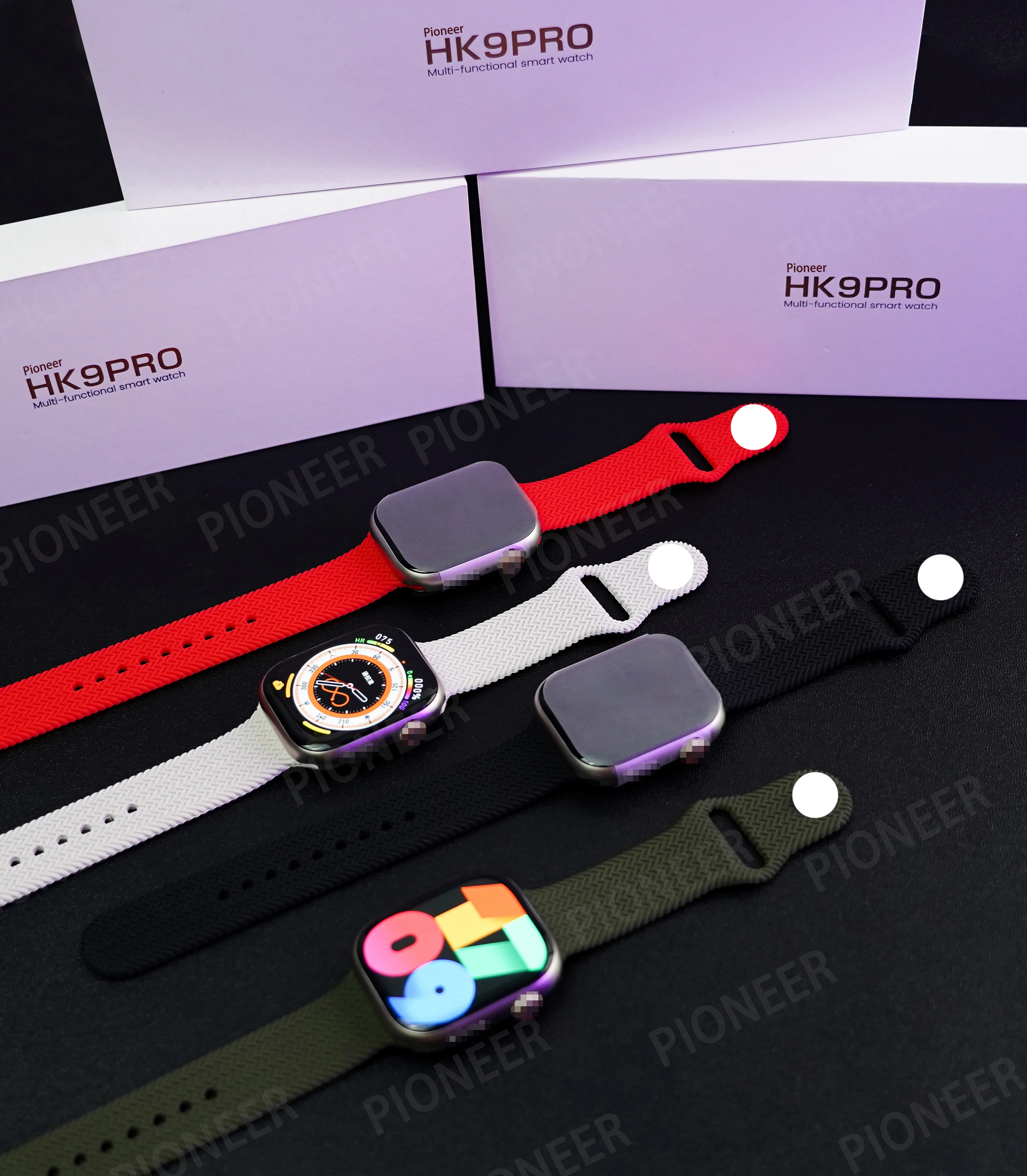 HK9 Pro Smartwatch 2.02 Inches AMOLED Screen reloj inteligente HK9 Smart  Watch Series 9 - AliExpress