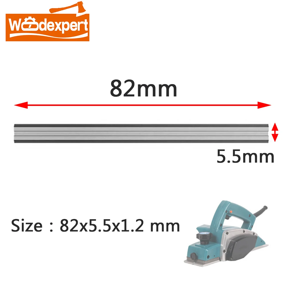 3-1/4" 82mm Planer Blades Knife Replacement For MAKITA/BOSCH/DeWalt/BLACK&DECKER/ Ryobi Woodworking Power Tools (10PCS)