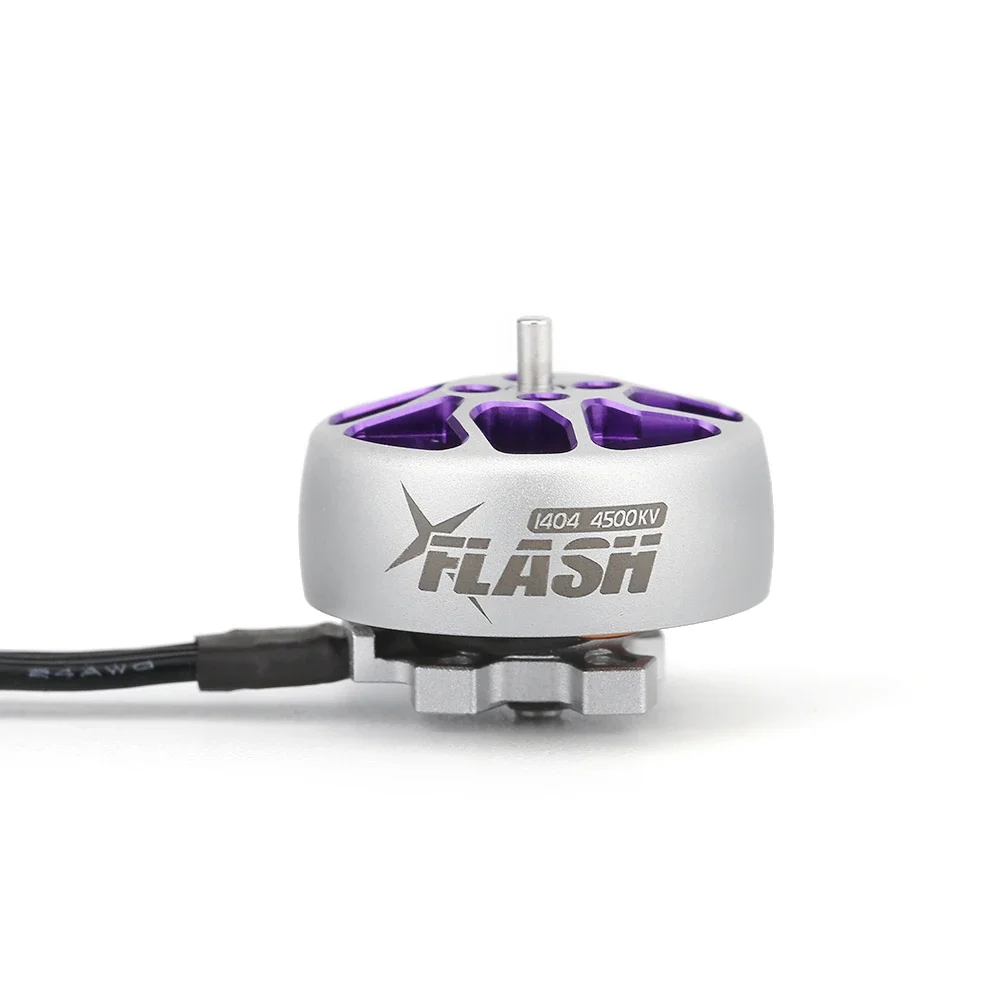 FlyFishRC Flash 1404 4500KV Moteur FPV Uni-Bell 1/4/5 Pièces