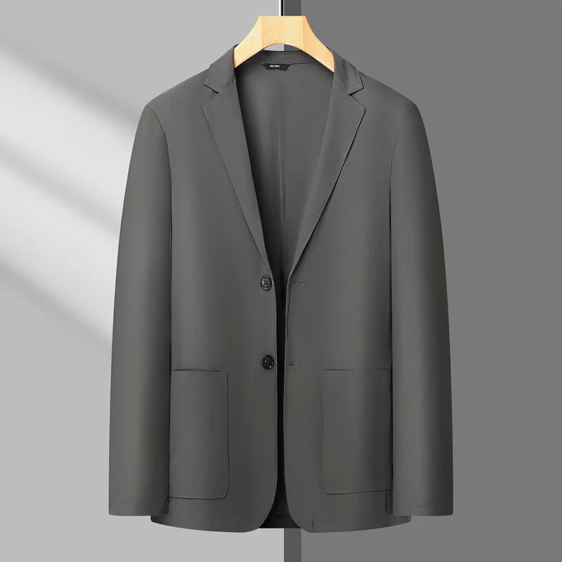 Plus Size Men Business Wear Suit Summer Ice silk Spring Casual Suit Jacket 7xl 8xl Blazer Jacket