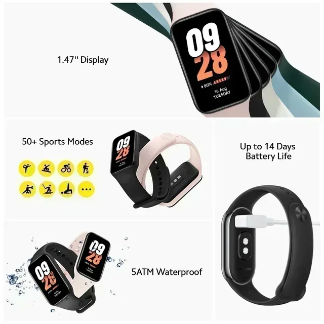 Xiaomi Smart Band 8 Active: The Ultimate Fitness Companion