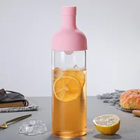 New 350ML/750ML/1L Cold Brew Coffee Glass Bottle Pot Filtered Cold Brew Bottle Portable Cold Brew Cup Cold Water Cup 2