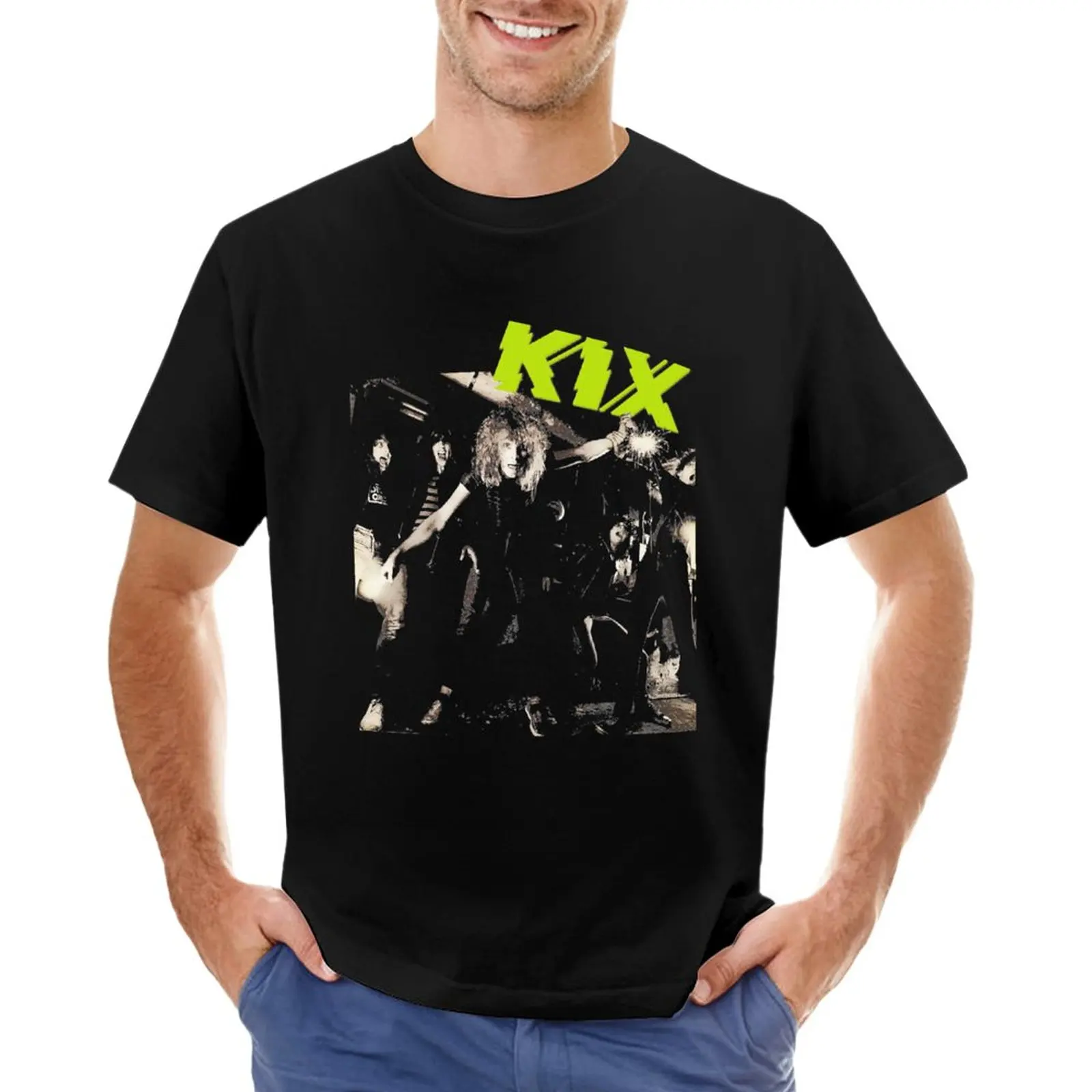 

Kix Band Gift For Fans T-Shirt plain kawaii clothes tops designer t shirt men
