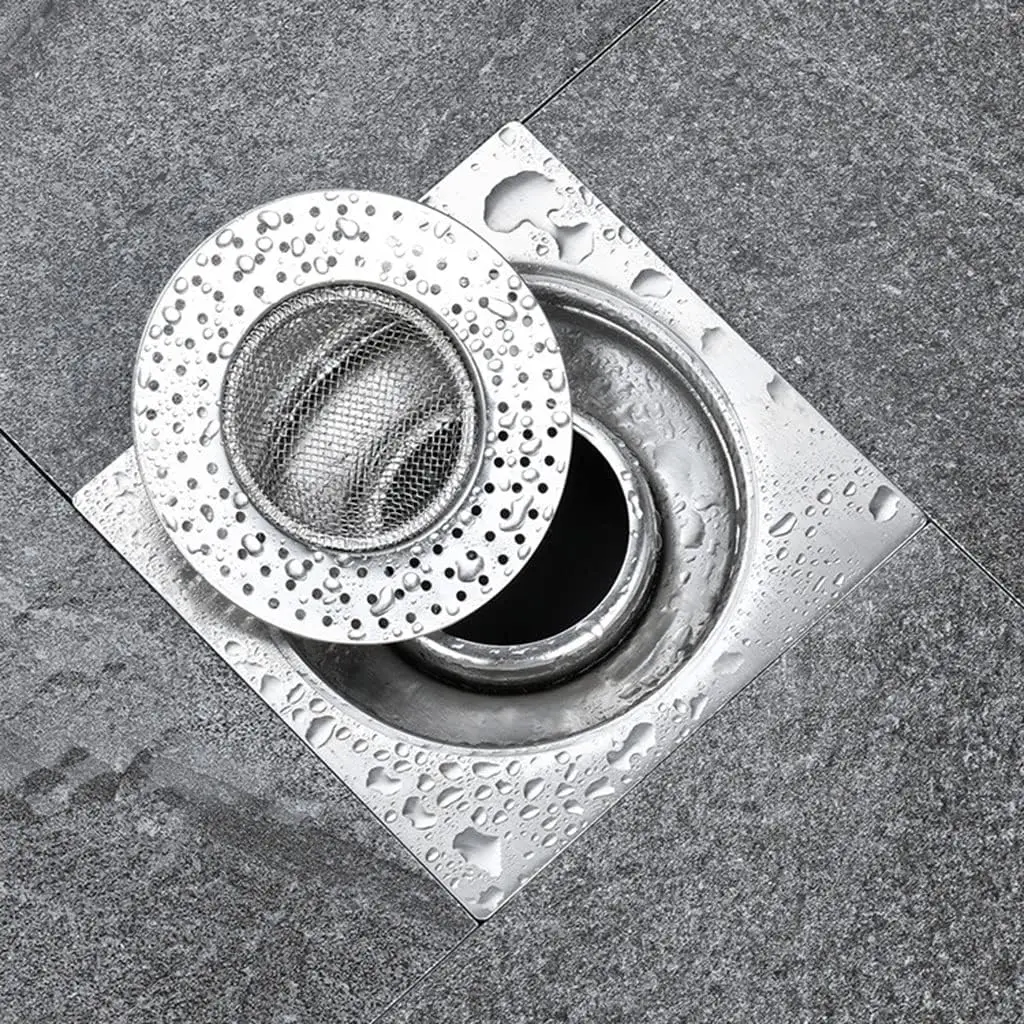 Mesh Sink Filter Anti-Clogging Shower Hair Catcher Drain Cover Floor Drain Strainers For Bathroom Bathtub Kitchen Sink Strainer — view 6