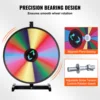 VEVOR 18/24/36 inch Spinning Prize Wheel 14 Slots Spinning Wheel Tabletop or Floor Standing Win Fortune Spin Games in Party Pub 3