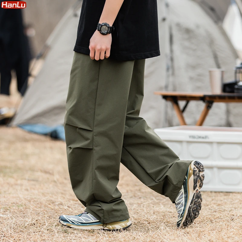 Cargo Pants for Men Cargo Pants Women Men New Casual Pocket Overalls Loose  Straight Leg Outdoor Running Trousers Pant