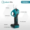 Yofidra 30mm Brushless Electric Pruning Shears LED Display Cordless Orchard Shrub Branch Electric Scissors For Makita 18VBattery 3