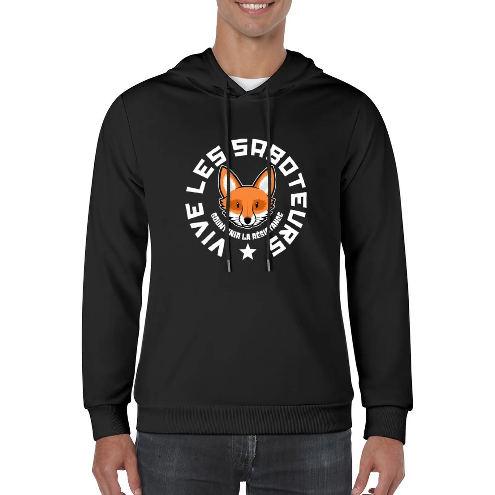 

New VIVE LES SABOTEURS Pullover Hoodie mens designer clothes fashion men hooded shirt hoodies for men