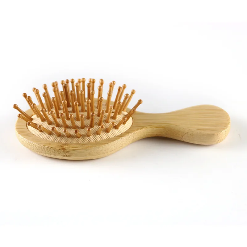 4 Pcs/set Hair Comb Set Eco-friendly Bamboo Wooden Air Cushion Massage Comb For Adult Children Wide Tooth And Pointed Tail Cmb 5