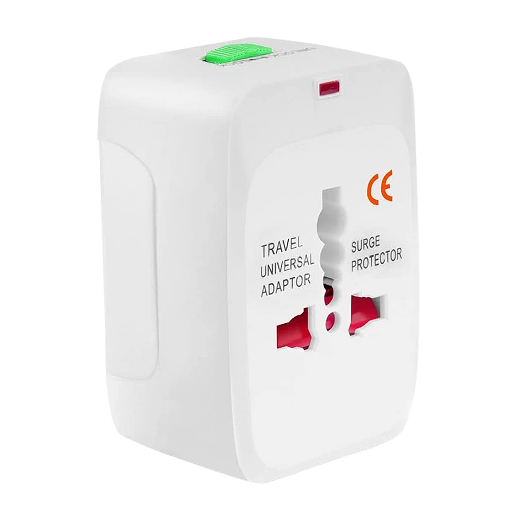 

Power Socket Adapter Universal Travel AC Adaptor 6.3A 120V-240V Portable Converter