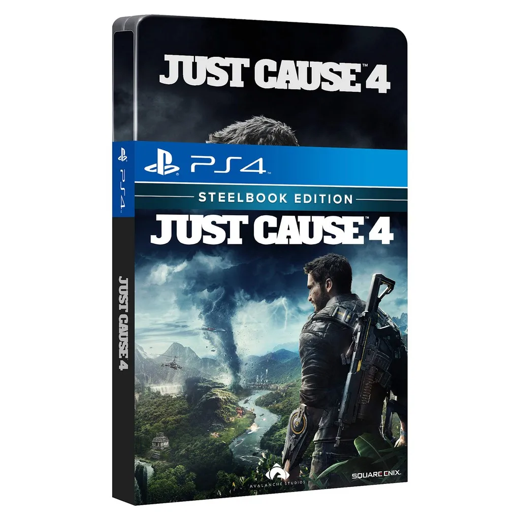 Basta Causare 4 Steelbook Edition Ps4 Per Playstation 4 Versione Su Disco Controller Per Videogiochi Console Per Console Gamepad Command