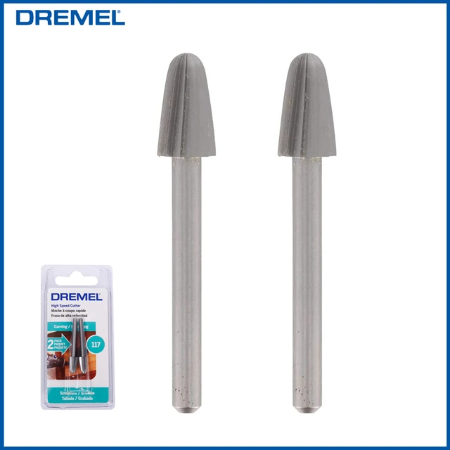 Dremel 117 Dremel Carving Bits Rotary Tool Accessory Carving Bit  Multifunctional Milling Cutter For Wood Plastic And Soft Metals - AliExpress