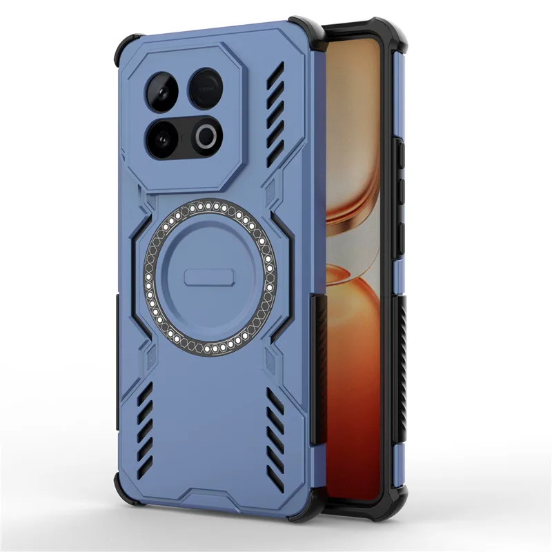 For ViVo iQOO Z10 Turbo Case Cover Heat Dissipation Magnetic