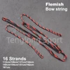 Archery Bowstring 16 Strands Suitable for 48/54/58/60/62/64/66/68/70 In Traditional Longbow Recurve Bow String 4