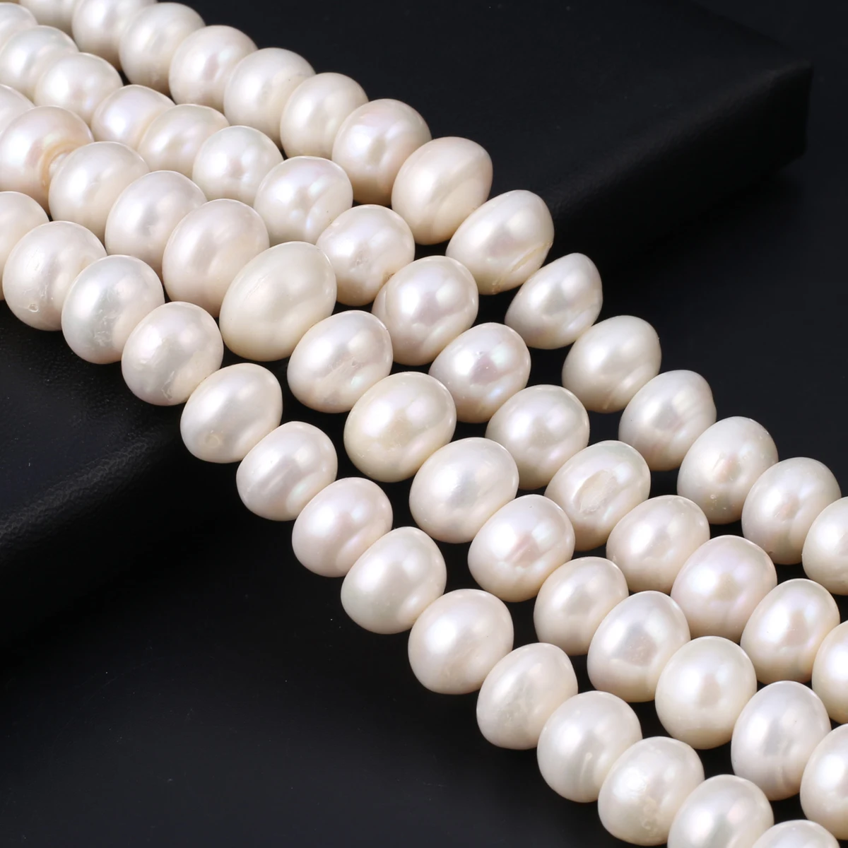 Natural Freshwater Pearl Beads High Quality Punch Loose Beads DIY Women Elegant Necklace Bracelet for Jewelry Making 36cm
