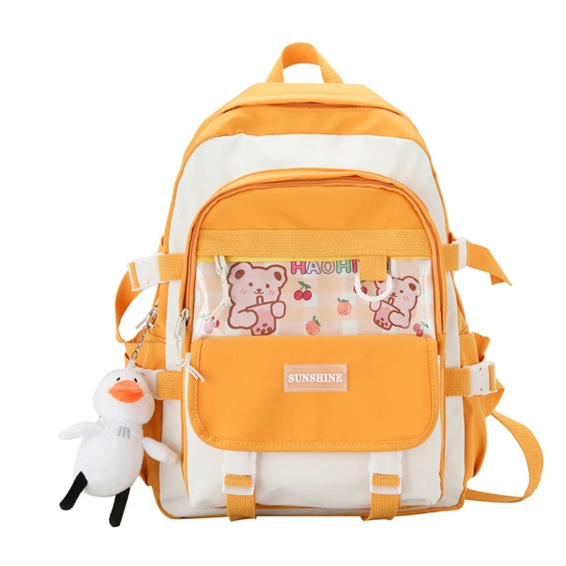 Backpack Japanese Anime Harajuku School Bag for Women Teenagers Rucksack