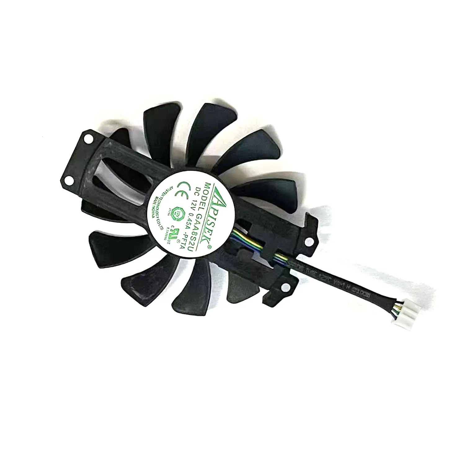 GPU Fan GA81S2U GAA8S2U 75mm 4Pin GTX 960 Cooler Fan For ZOTAC GTX960 4G PCI-EDC Graphics Video Card Cooling Fan