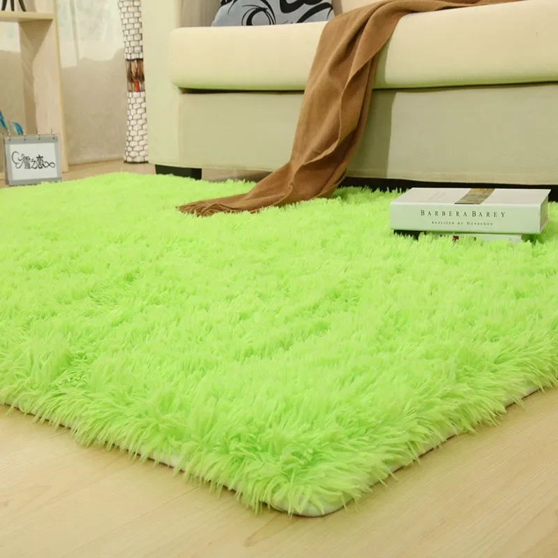 9 Colors Solid Rugs Pink Puple Carpet Thicker Bathroom Non-slip Mat Area rug for living room Soft Child Bedroom Mat Vloerkleed floor mat,non slip carpet