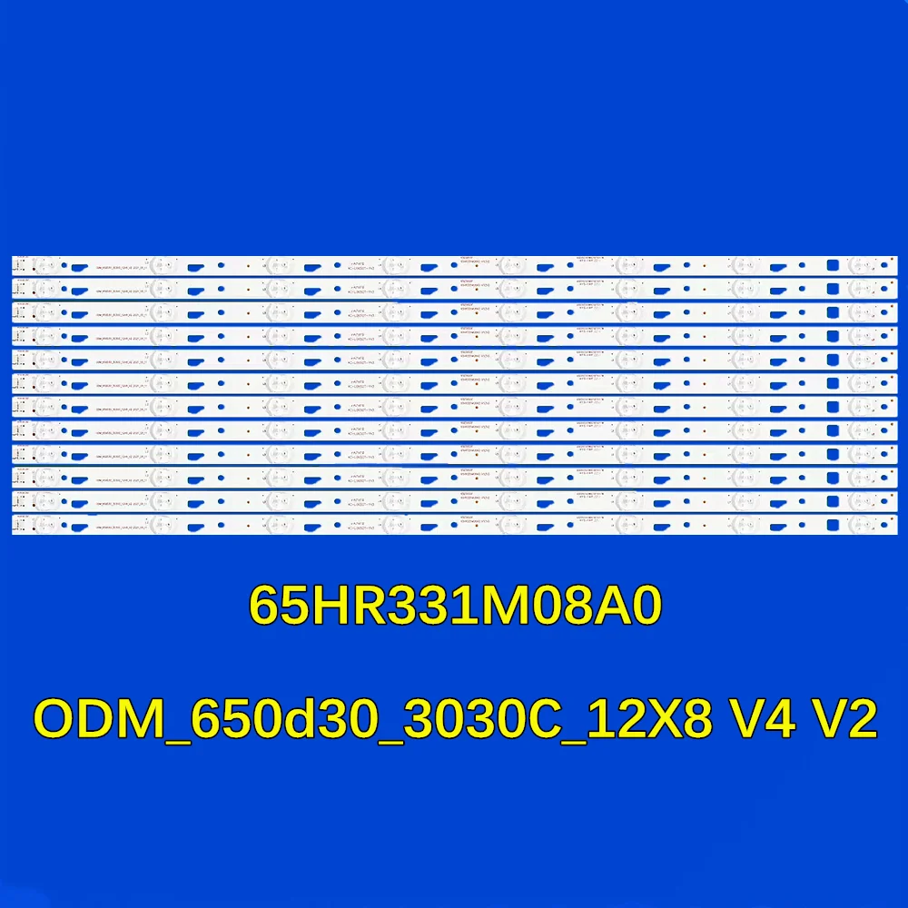 LED 백라이트 스트립, ODM_650d30_3030C_12X8 V4 V2, 65UA6606..