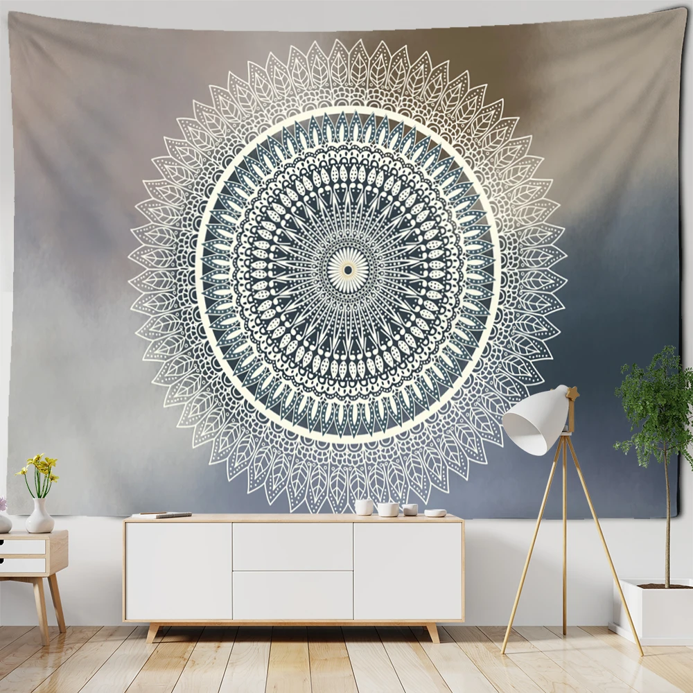 Tapestry decorations Mandala Tapestry Wall Hanging Mystic Witchcraft Boho Psychedelic Hippie Art Tapiz Bedroom Home Decor