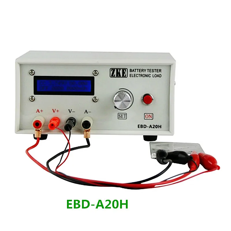 Ebda20h Battery Capacity Tester Electronic Load Power Tester Discharge Tester 20a Instrument