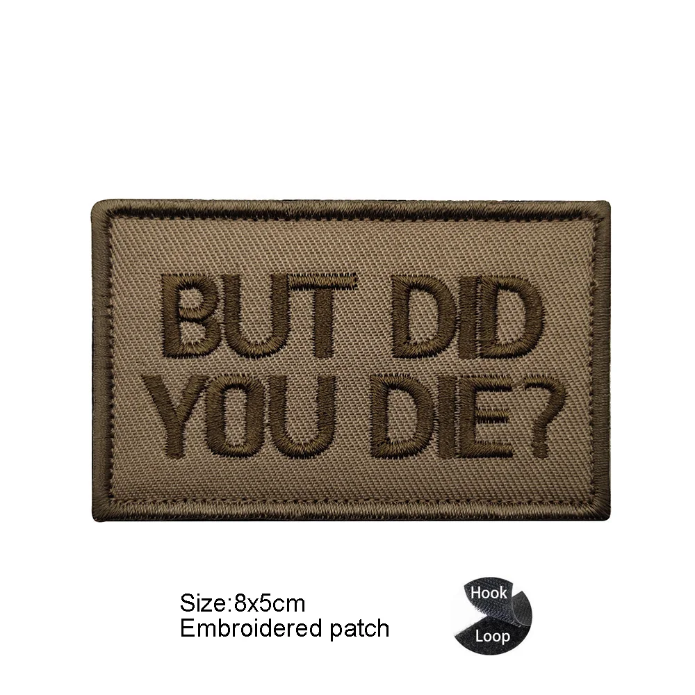 Personalized Alphabet Embroidery Patch - Fun Outdoor Bag Badge with Hook and Loop Attachment