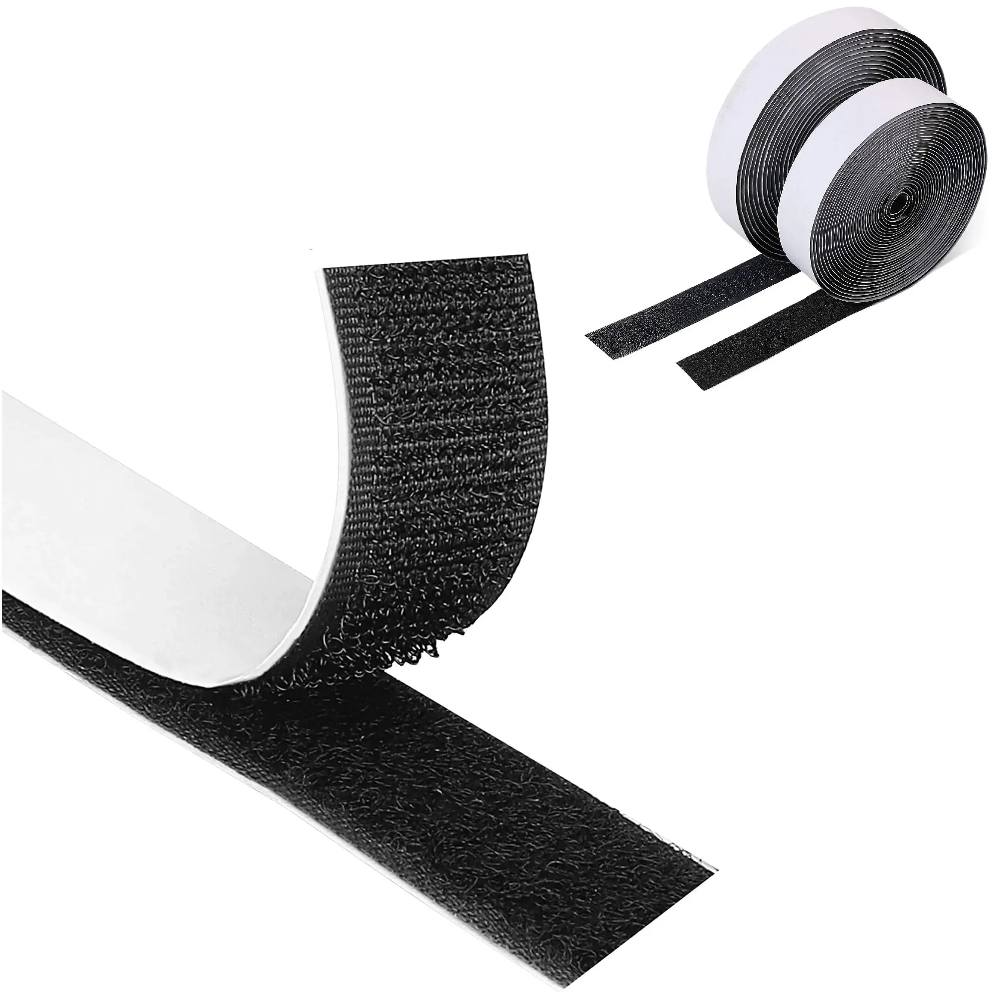 Hook and Loop Fastener Tape 1/3/5M Strong Self-adhesive 20MM For DIY Craft