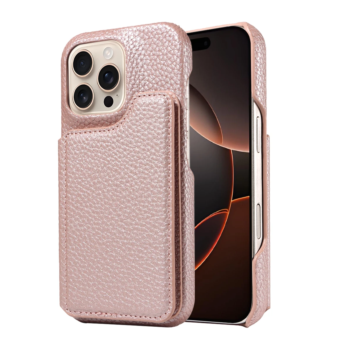 Stylish Multifunctional PU Leather Phone Case with Card Slots and Stand