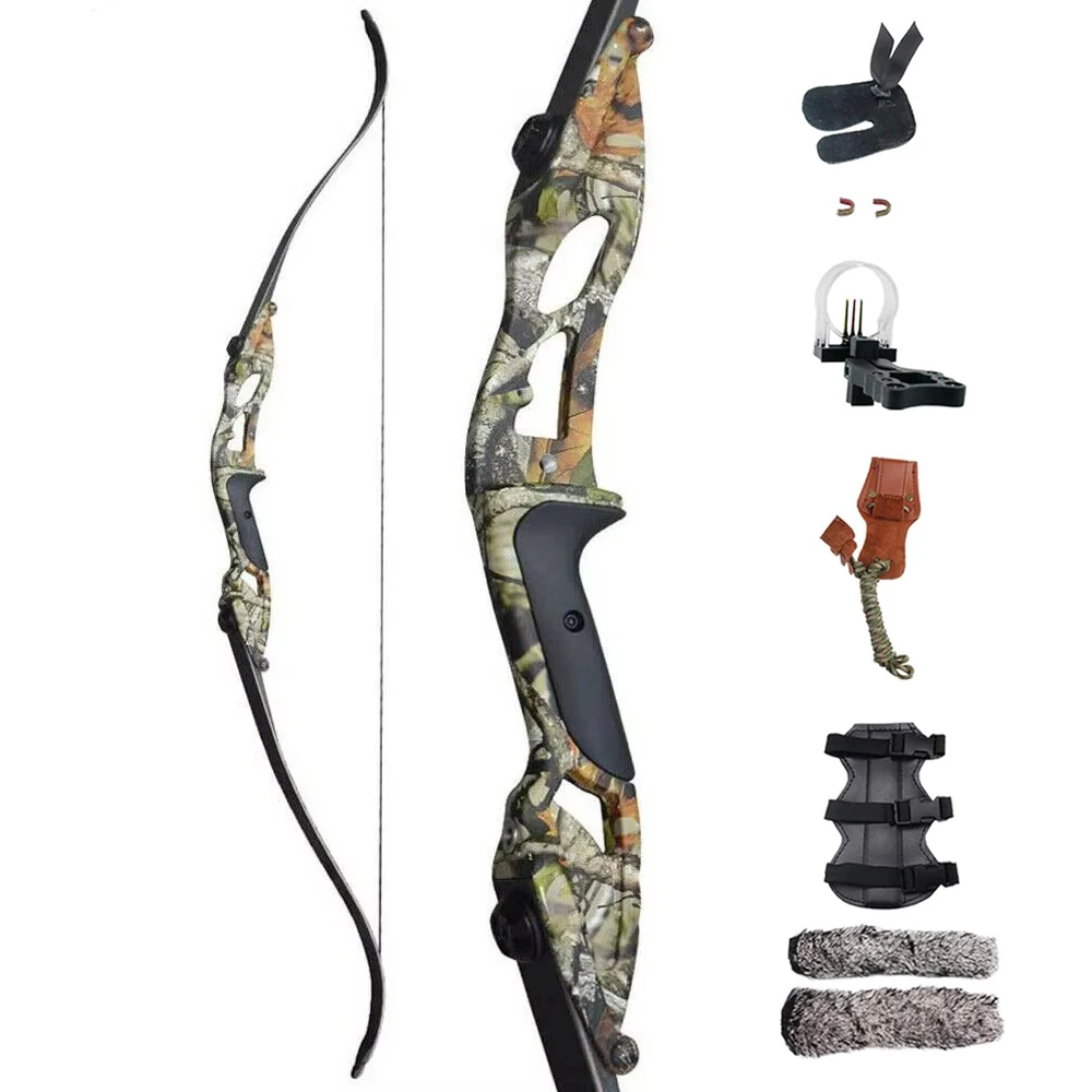 TOPARCHERY 56インチ リカーブボウ 45lb TOPARCHERY アーチェリー 56インチリカーブボウ 競技用 アーチェリー弓