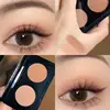 Taro Rose Tea Low Saturation Olive Skin Powder Brown Two-Color Eyeshadow Tray Monochrome Matte Pure Wind Earth Color 3