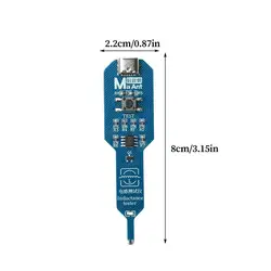 Ergonomic Capacitor and Inductance Tester for Circuit Coil and Phone Repair (Blue)