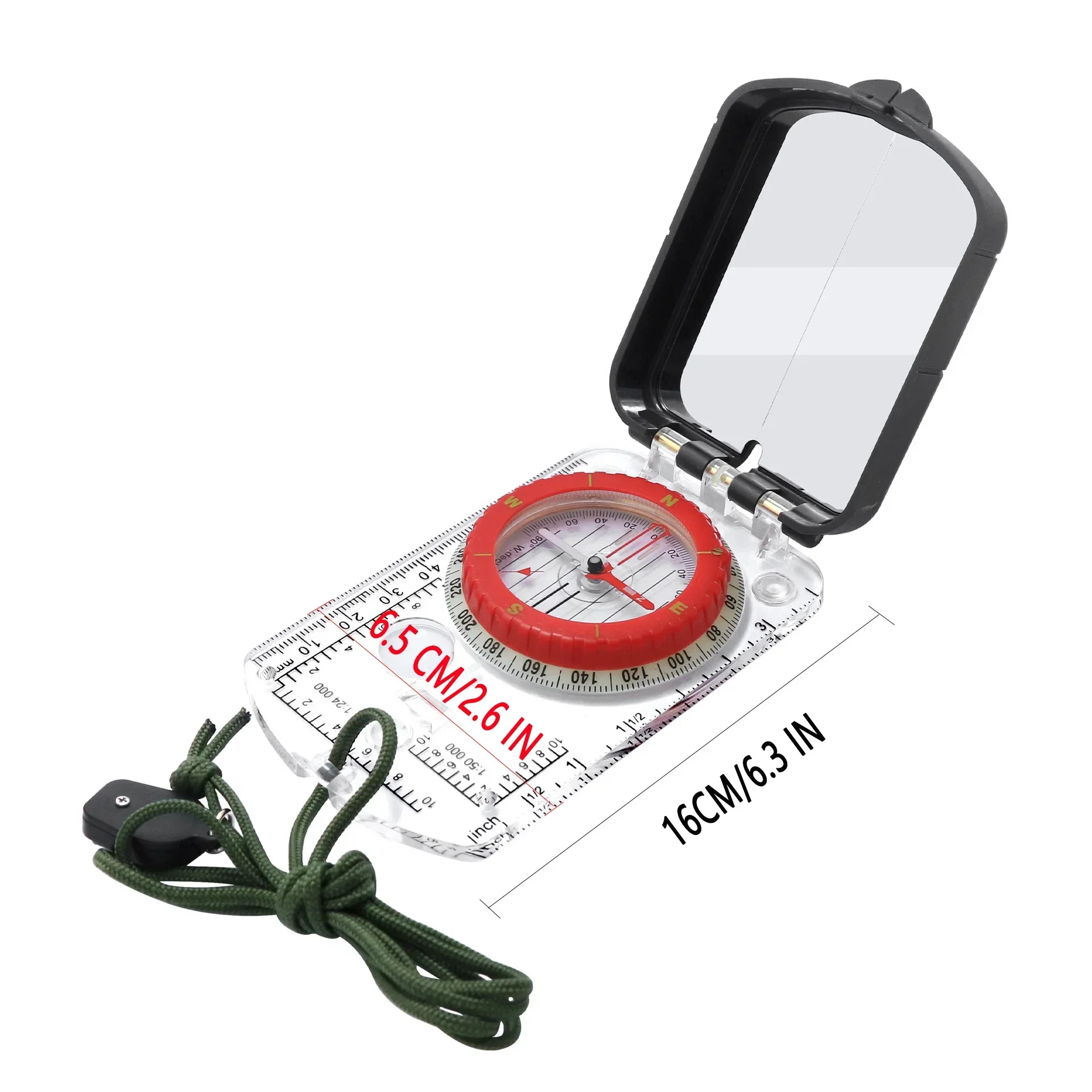  slider image of Survival Compass with Sighting