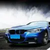 Car Accessories F30 F31 F35 JDM Gloss Front Bumper Carbon Fiber Lip For BMW 3 Series 2012-2019 M-Pack Aprons Splitters 2