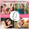 VAMO 925 Sterling Silver CZ Zircon Rings Colorful Stone Woman Rings Sparkling Wedding Ring Grils Anniversary Gift Jewelry 6