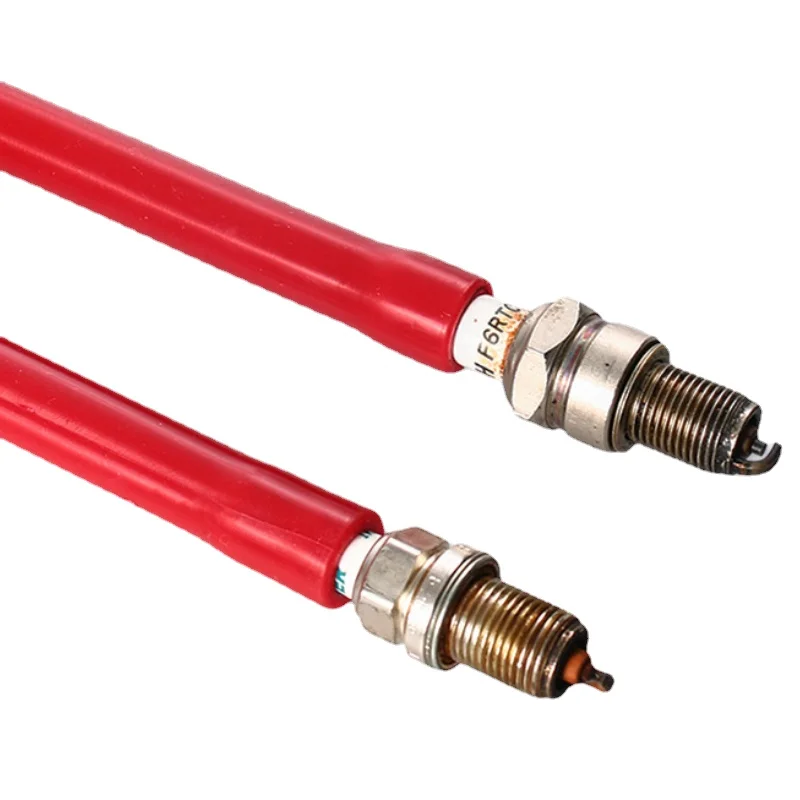 Double Hole Spanner  for Car Spark Nozzle Installation Removal Socket Wrench Rubber Sticks Automotive Engine Repair Hand Tool