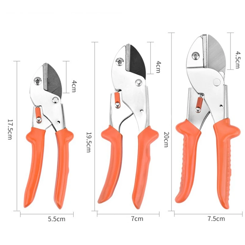 Forbici da potatura per potatore in acciaio SK5 forbici da innesto forbici per alberi da frutto per orticoltura strumenti per potatore da giardino