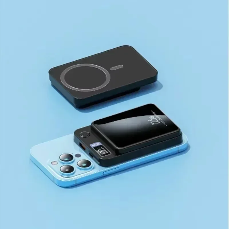 Magnetic Wireless Power Bank 100000mAh Super Fast Charge Portable External Batte