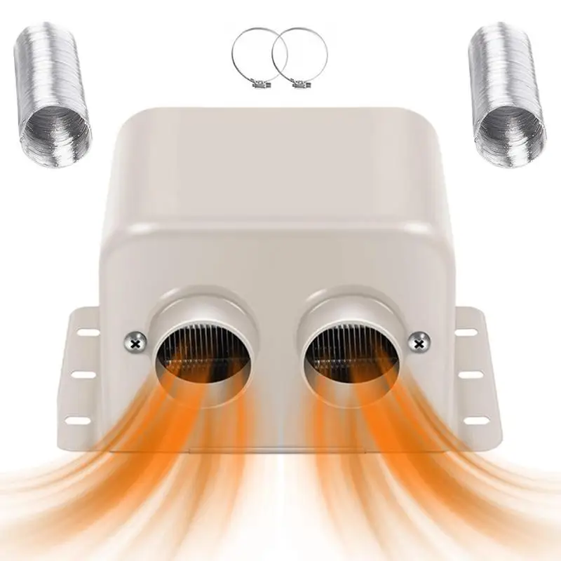 

12V 24V Car Heater Electric Cooling Heating Fan Portable Electric Dryer Windshield Defogging Demister Defroster Trucks Boat