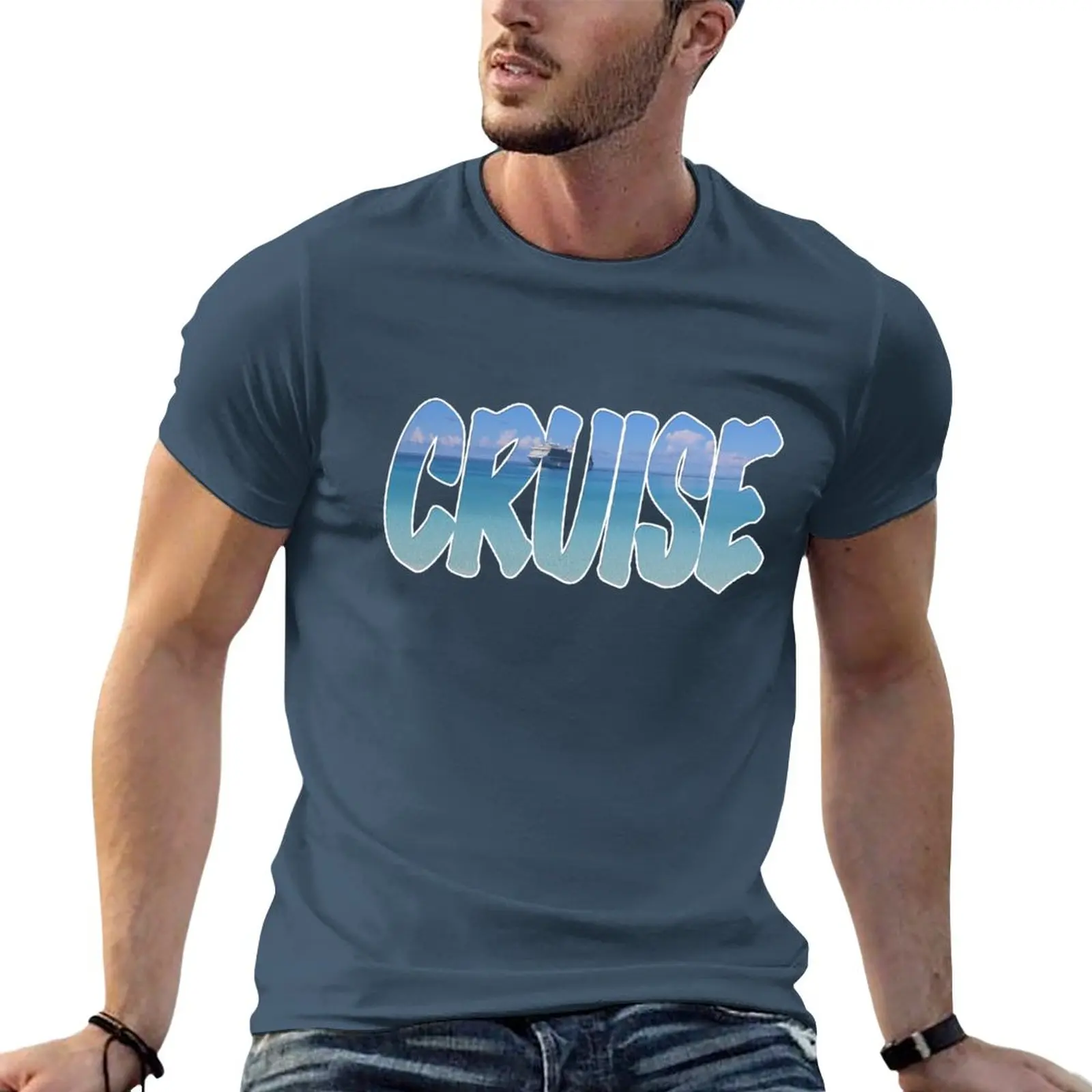 

Cruise T-Shirt kawaii clothes summer tops mens t shirts pack