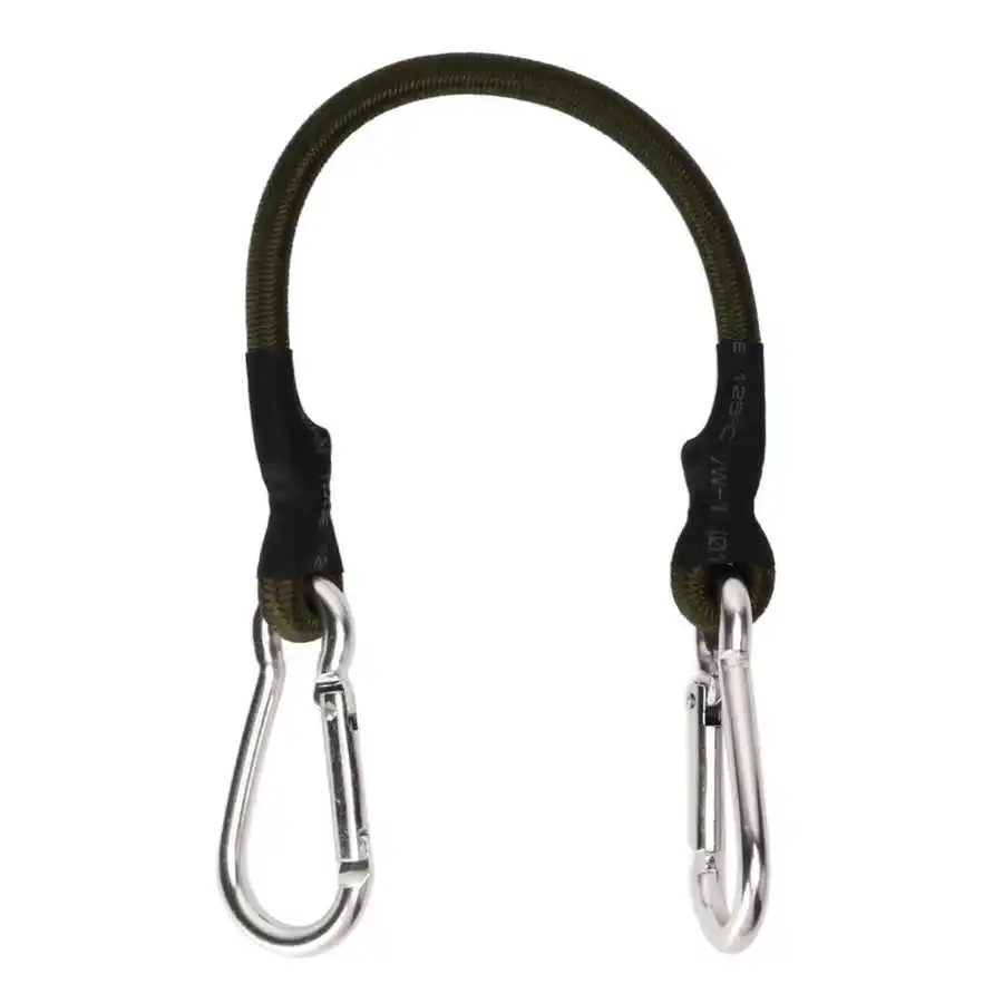 Heavy Duty Bungee Cord Easy Fixation Firm Multipurpose Strong Wear Resistance Bungee Straps with Carabiners for
