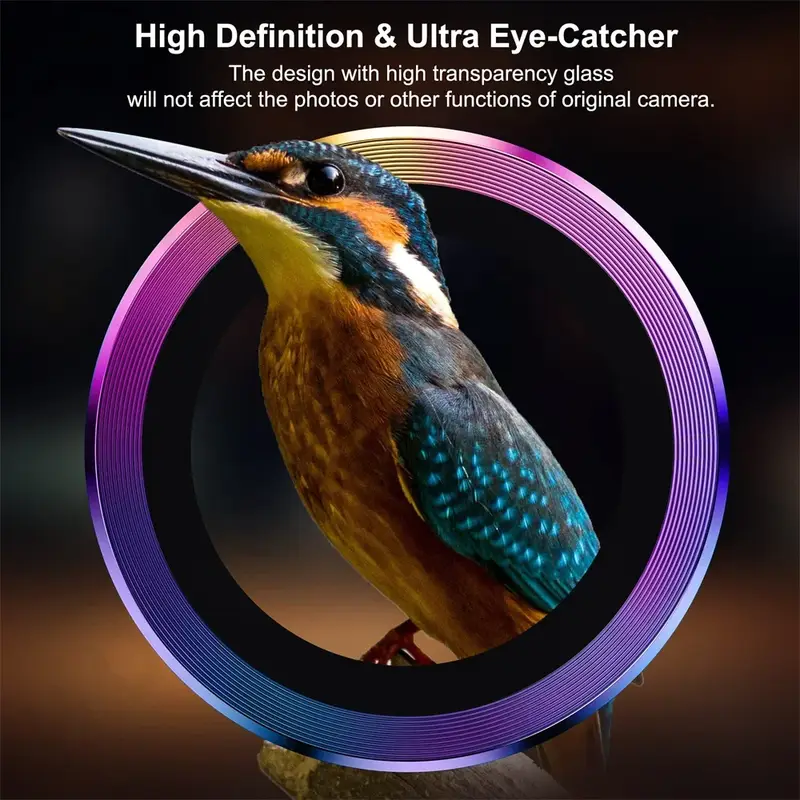 Camera Lens Protector For Samsung S25 S26 Ultra S24 S23 S22 Ultra Case Tempered Glass Film Titanium Alloy Ring Phone Accessories - Image 3