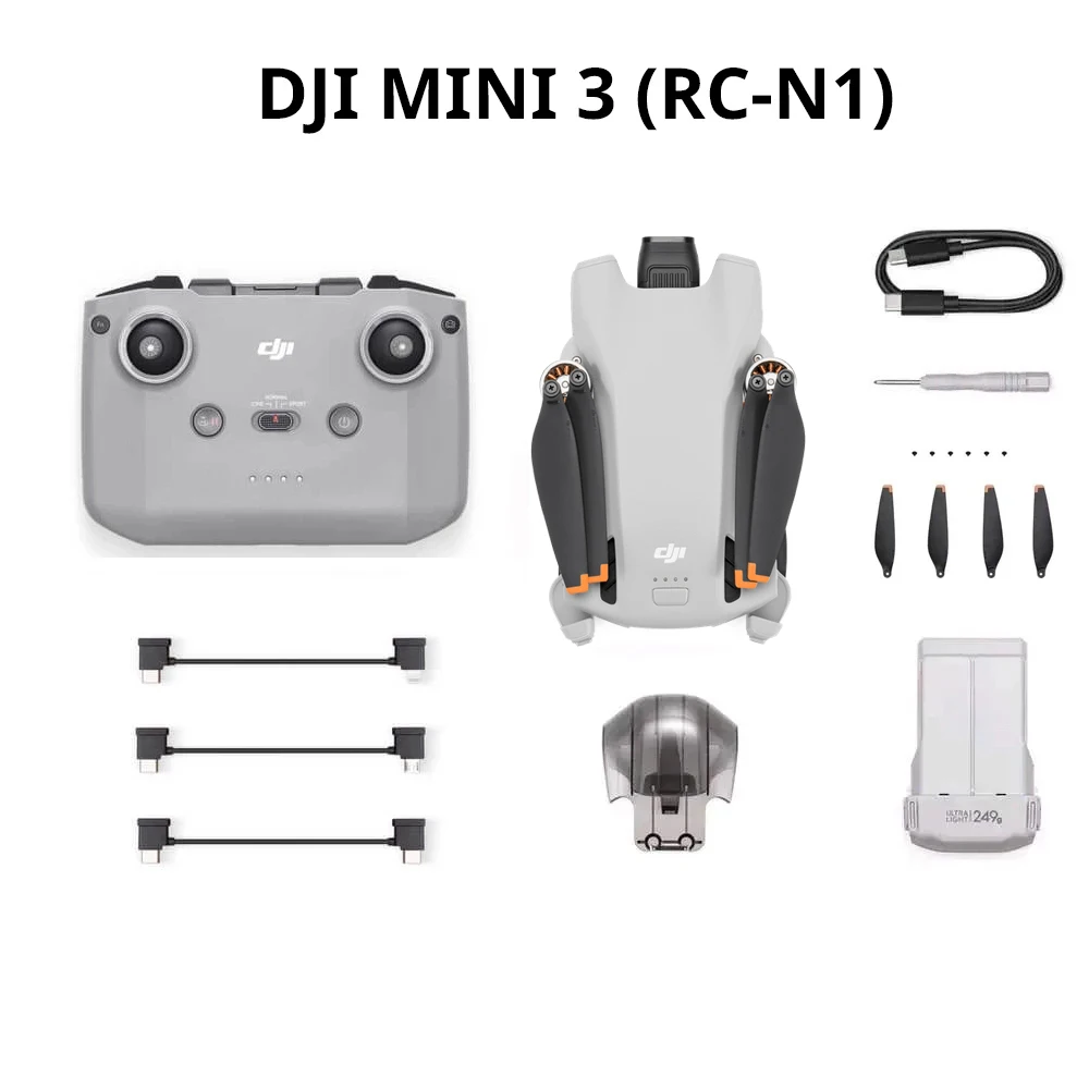  DJI Mini 3, Lightweight Mini Drone with 4K HDR Video, 38-min  Flight Time, True Vertical Shooting, Return to Home, up to 10km Video  Transmission, Drone with Camera for Beginners : Electronics