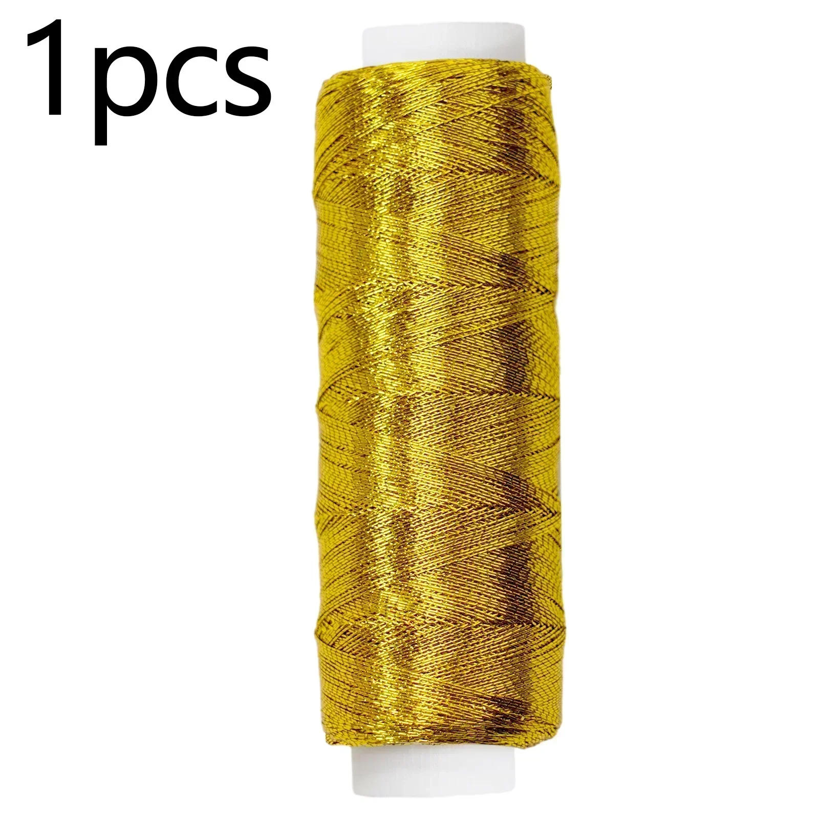 200 Meters /roll Cross Stitch Thread Sewing Tools DIY Gold Silver Line String Bobbin Handmade Crafts Accessories sewing tools