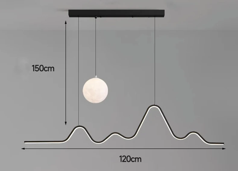Pendant Light - Modern Home LED Chandelier