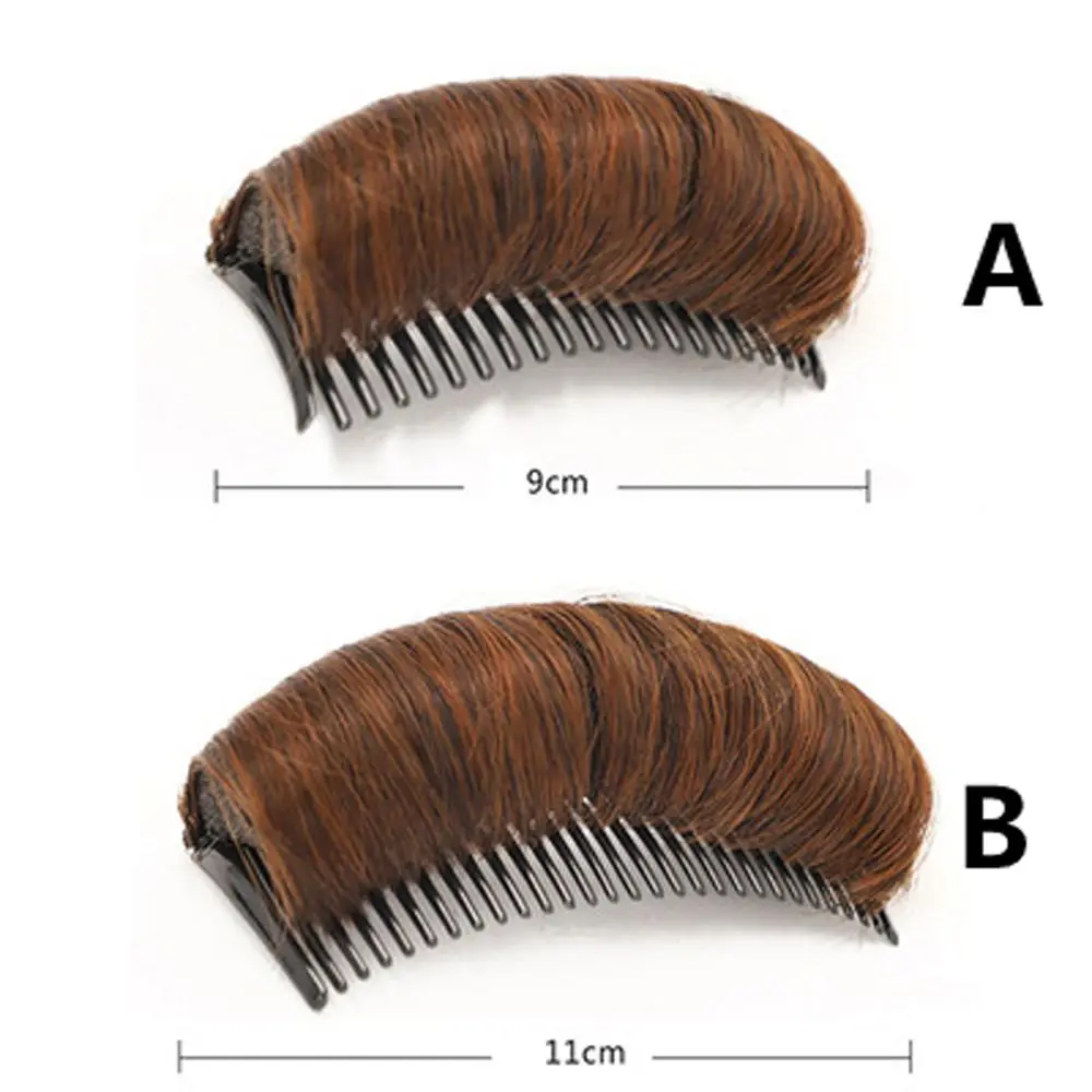 

Synthetic hair Hair Combs Hairpin Princess Styling Tools Fluffy Hair Pad False Hair Clip Invisible Hair Bun DIY Hair Extension