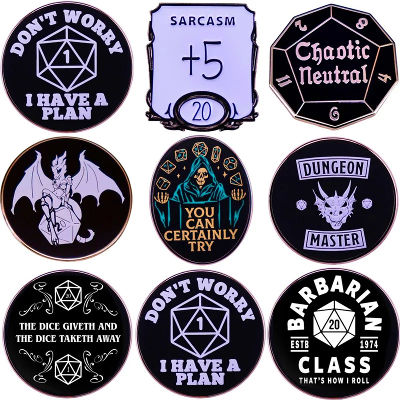 DND-D20-Dice-TRPG-Tabletop-RPG-Pin-Enamel-Brooch-Alloy-Metal-Badges ...