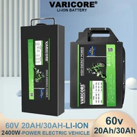 VariCore 60V 20ah 30ah 16 cordes batterie au Lithium étanche 18650 cellule 500w-2400W Protection BMS intégrée 1