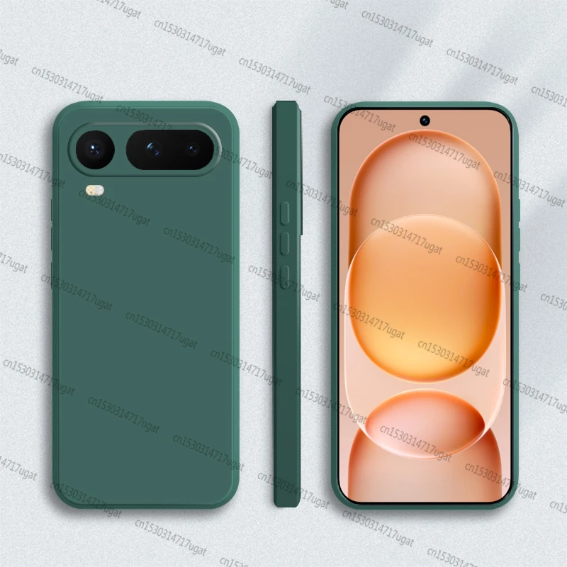 Premium Liquid Silicone Back Case Cover - Ultra-Soft Protection