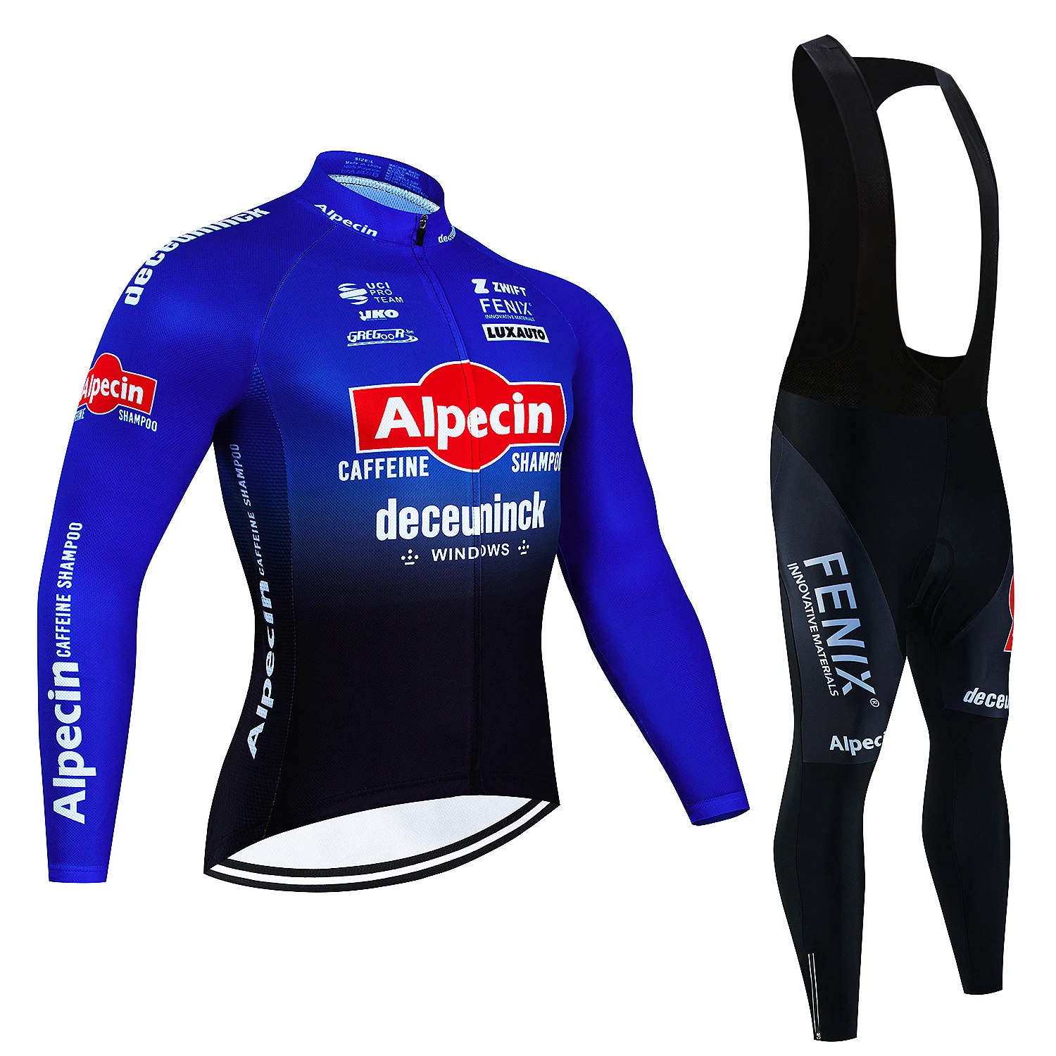 

Alpecin 2023 Pro Cycling Jersey Set Long Sleeve Breathable MTB Bike Clothes Wear Bicycle Cycling Clothing Ropa Maillot Ciclismo